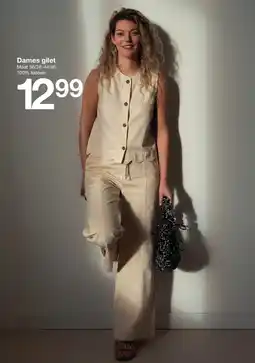 Zeeman Dames gilet aanbieding