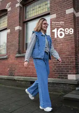 Zeeman Dames gilet aanbieding