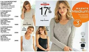 Damart Fijne bandjes aanbieding