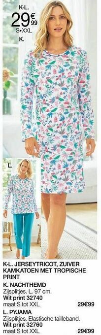 Damart Nachthemd aanbieding