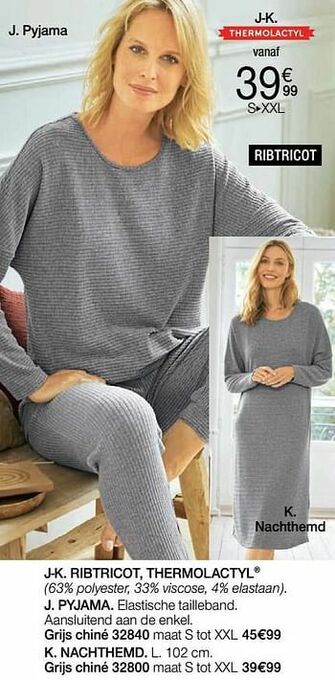 Damart Nachthemd aanbieding