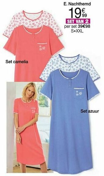 Damart Nachthemd aanbieding