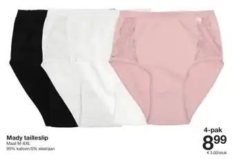 Zeeman Mady tailleslip aanbieding