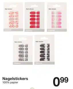 Zeeman Nagelstickers aanbieding