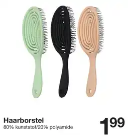 Zeeman Haarborstel aanbieding