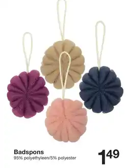 Zeeman Badspons aanbieding