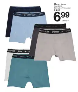 Zeeman Heren Boxer aanbieding