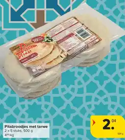 Carrefour Market Pitabroodjes met Tarwe aanbieding