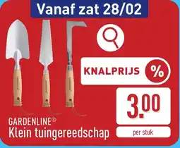 ALDI Gardenline Klein Tuingereedschap aanbieding