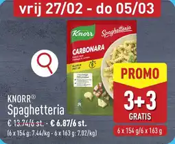 ALDI Knorr Spaghetteria aanbieding