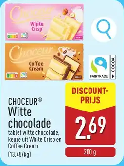 ALDI Choceur Witte Chocolade aanbieding