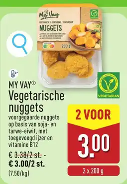 ALDI My Vay Vegetarische Nuggets aanbieding