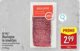 ALDI De nil Boulogne in Sneetjes aanbieding