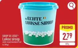 ALDI Sirop de Liège Luikse Siroop aanbieding
