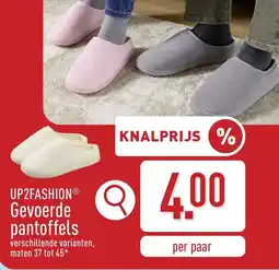 ALDI Up2fashion Gevoerde Pantoffels aanbieding