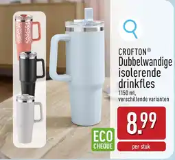ALDI Crofton Dubbelwandige isolerende drinkfles aanbieding