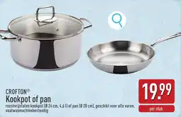 ALDI Crofton Kookpot of Pan aanbieding