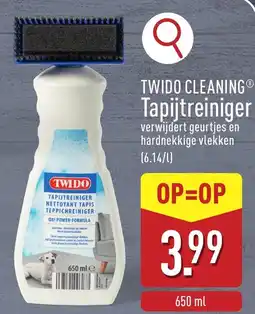 ALDI Twido Cleaning Tapijtreiniger aanbieding