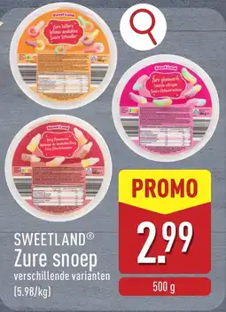 ALDI Sweet Land Zure Tutters aanbieding