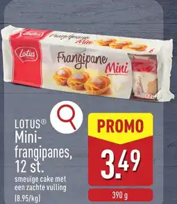 ALDI Lotus Mini Frangipanes aanbieding