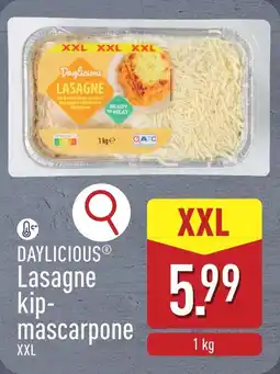ALDI Daylicious Lasagne kip mascarpone XXL aanbieding