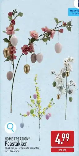 ALDI Home Creation Paastakken aanbieding