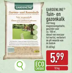 ALDI Gardenline Tuin en Gazonkalk aanbieding