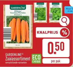ALDI Gardenline Zaaiassortiment aanbieding