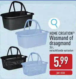 ALDI Home Creation Wasmand of Draagmand aanbieding