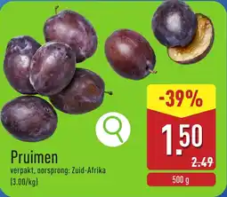 ALDI Pruimen aanbieding
