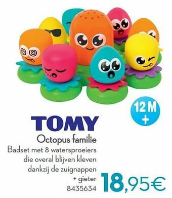 Cora Octopus familie aanbieding