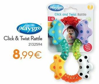 Cora Click + twist rattle aanbieding