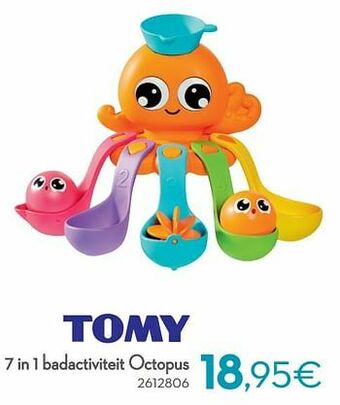 Cora 7 in 1 badactiviteit octopus aanbieding