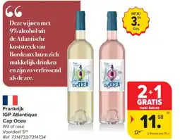 Carrefour Market Frankrijk IGP Atlantique Cap Ocea aanbieding