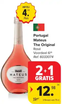 Carrefour Market Portugal Mateus The Original aanbieding
