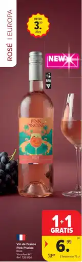 Carrefour Market Vin de France Pink Piscine aanbieding