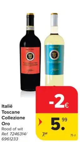 Carrefour Market Italië Toscane Collezione Oro aanbieding