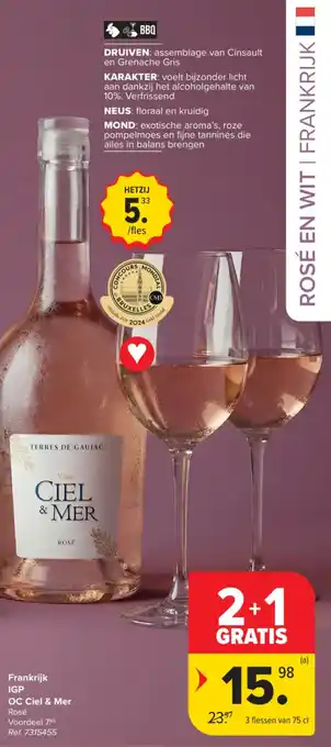 Frankrijk IGP OC Ciel & Mer