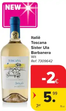 Carrefour Market Italië Toscana Sister Ula Barbanera aanbieding