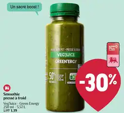 AD Delhaize Smoothie pressé à froid aanbieding