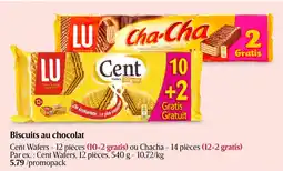 AD Delhaize Biscuits au chocolat aanbieding