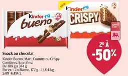 AD Delhaize Snack au chocolat aanbieding