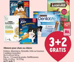 AD Delhaize Aliment pour chats ou chiens aanbieding