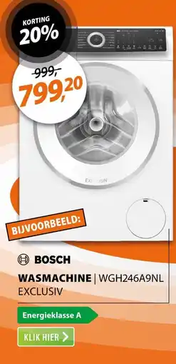 Expert Bosch wasmachine | WASMACHINE | WGH246A9NL aanbieding
