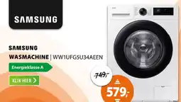 Expert Samsung wasmachine | WW1UFG5U34AEEN aanbieding