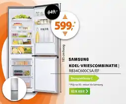 Expert Samsung koel-vriescombinatie | RB34C600CSA/EF aanbieding