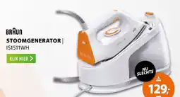 Expert Braun stoomgenerator | IS1511WH aanbieding