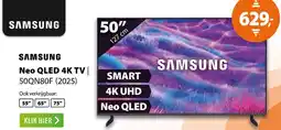 Expert Samsung Neo QLED 4K TV | 50QN80F (2025) aanbieding