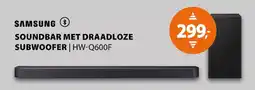 Expert Samsung soundbar met draadloze subwoofer | HW-Q600F aanbieding