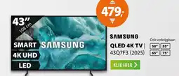 Expert Samsung QLED 4K TV 43Q7F3 (2025) aanbieding